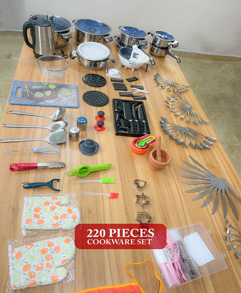 220 cookware set 220 cookware set